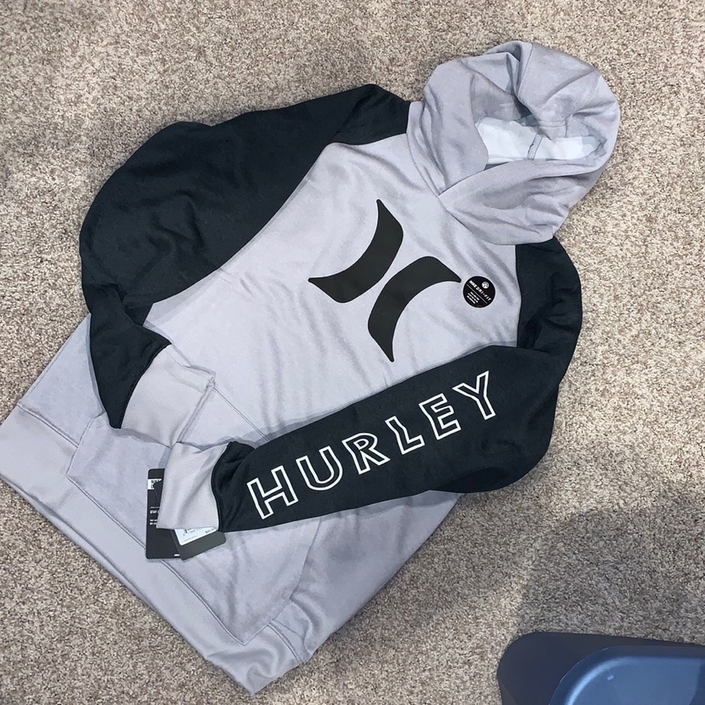 NWT Hurley Nike Dri-Fit Hoodie Big Boys